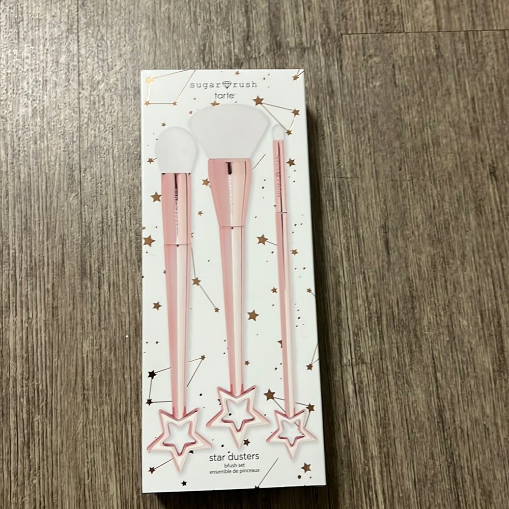 Tarte sugar rush make up brushes brand new in box